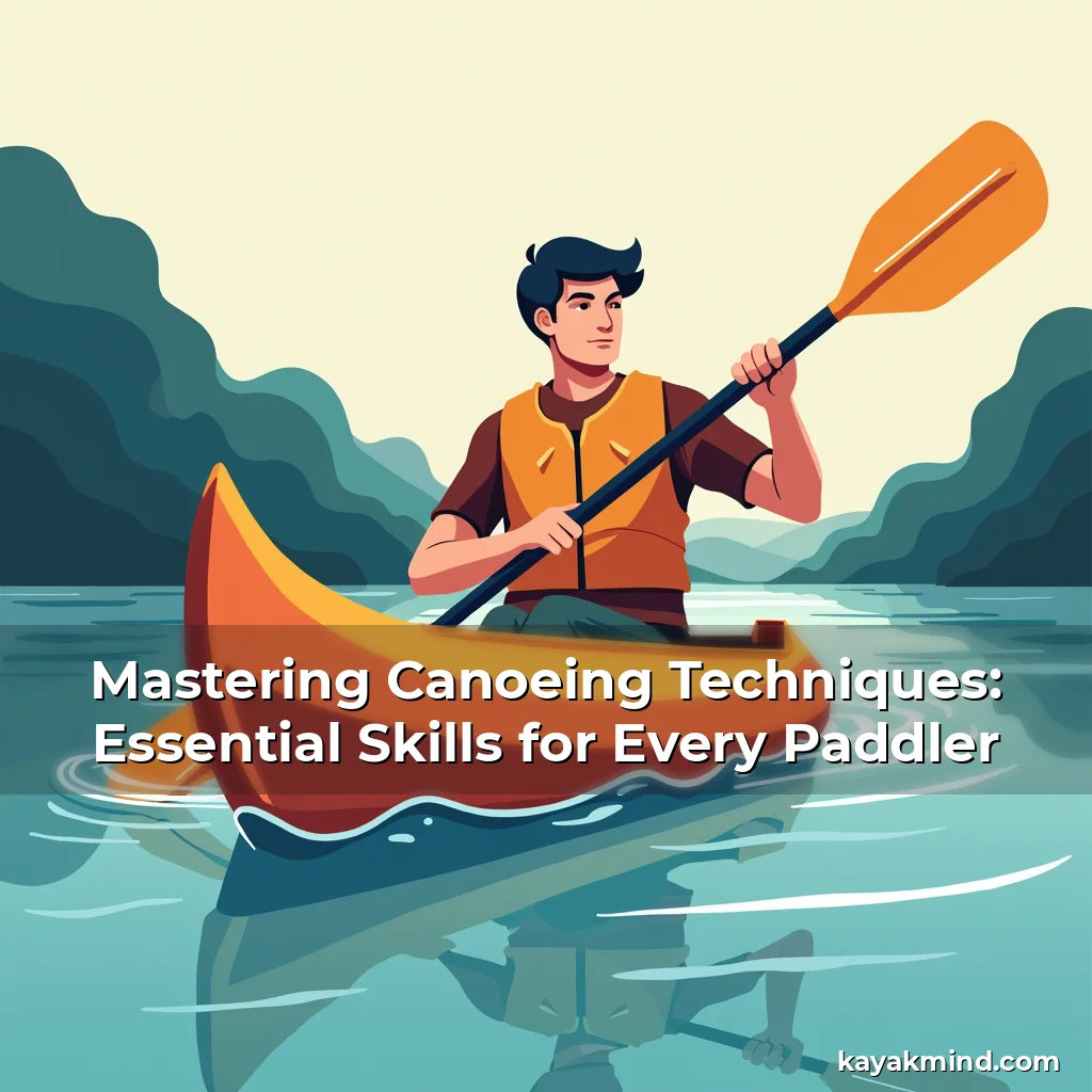 Read more about the article Mastering Canoeing Techniques: Essential Skills for Every Paddler