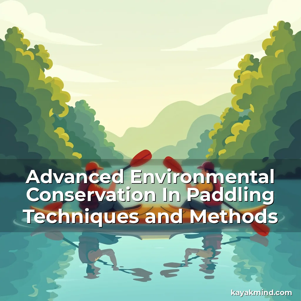 Read more about the article Advanced Environmental Conservation In Paddling Techniques and Methods