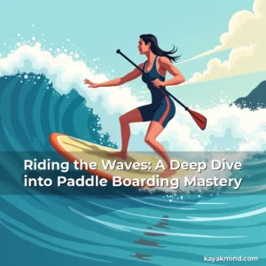 Artistic representation for Riding the Waves: A Deep Dive into Paddle Boarding Mastery