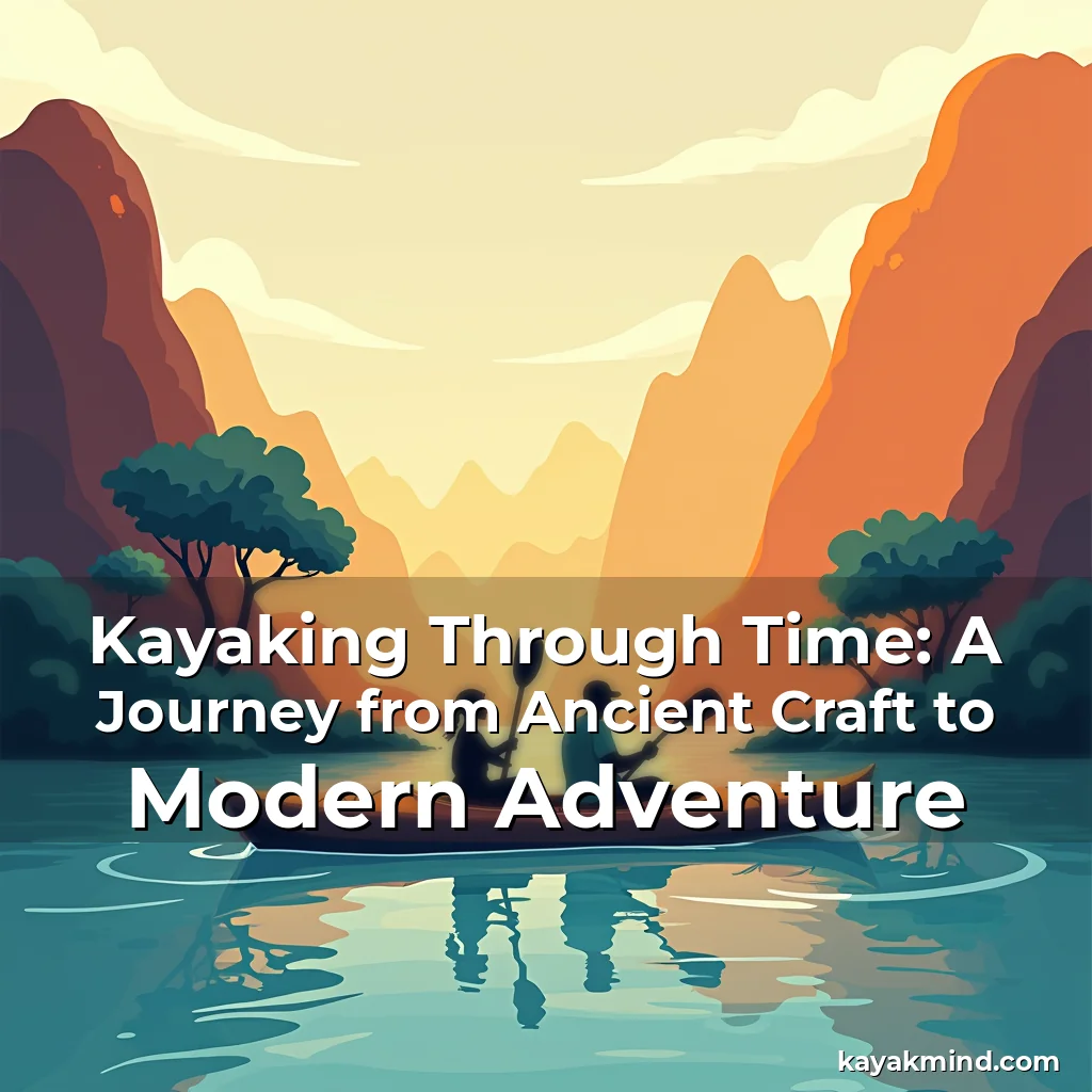 Read more about the article Kayaking Through Time: A Journey from Ancient Craft to Modern Adventure